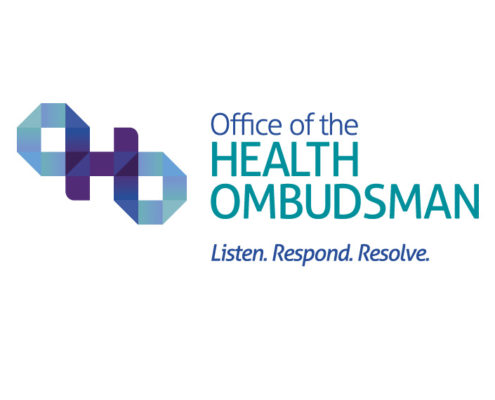 Office of the Health Ombudsman Logo – Salt Design