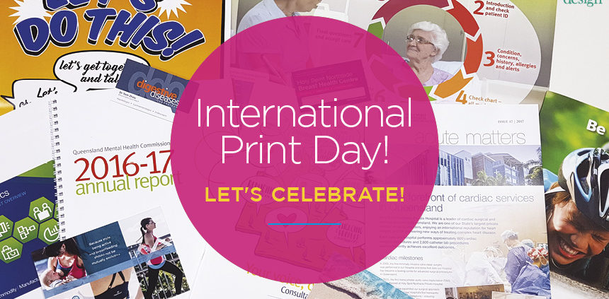 International Print Day - Let's Celebrate